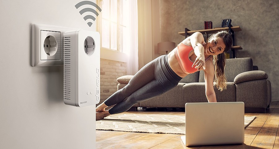 Fortalecer o corpo e o Wi-Fi: dicas devolo para tirar o maior partido do ginásio em casa Fortalecer o corpo e o Wi-Fi: dicas devolo para tirar o maior partido do ginásio em casa